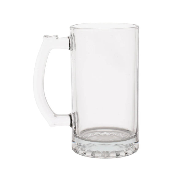 Personalized Engraved Glass Sports Mug 16oz